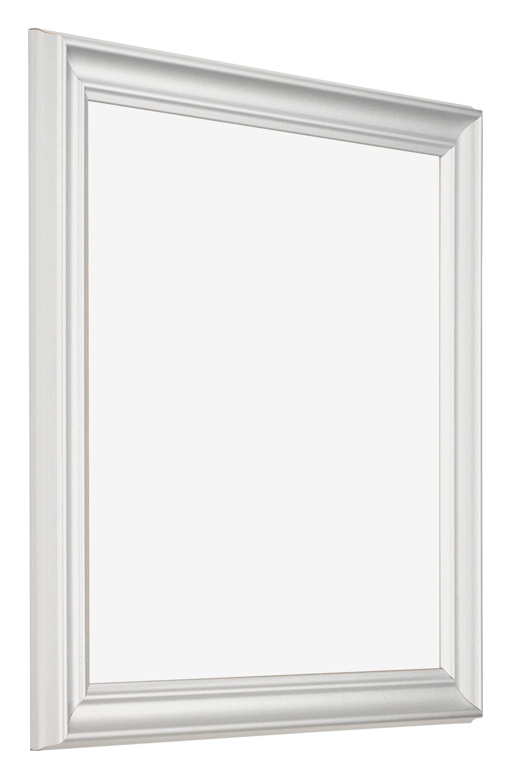Photo Frame 20x20cm White Swept MDF Lazio Front Oblique | Yourdecoration.com