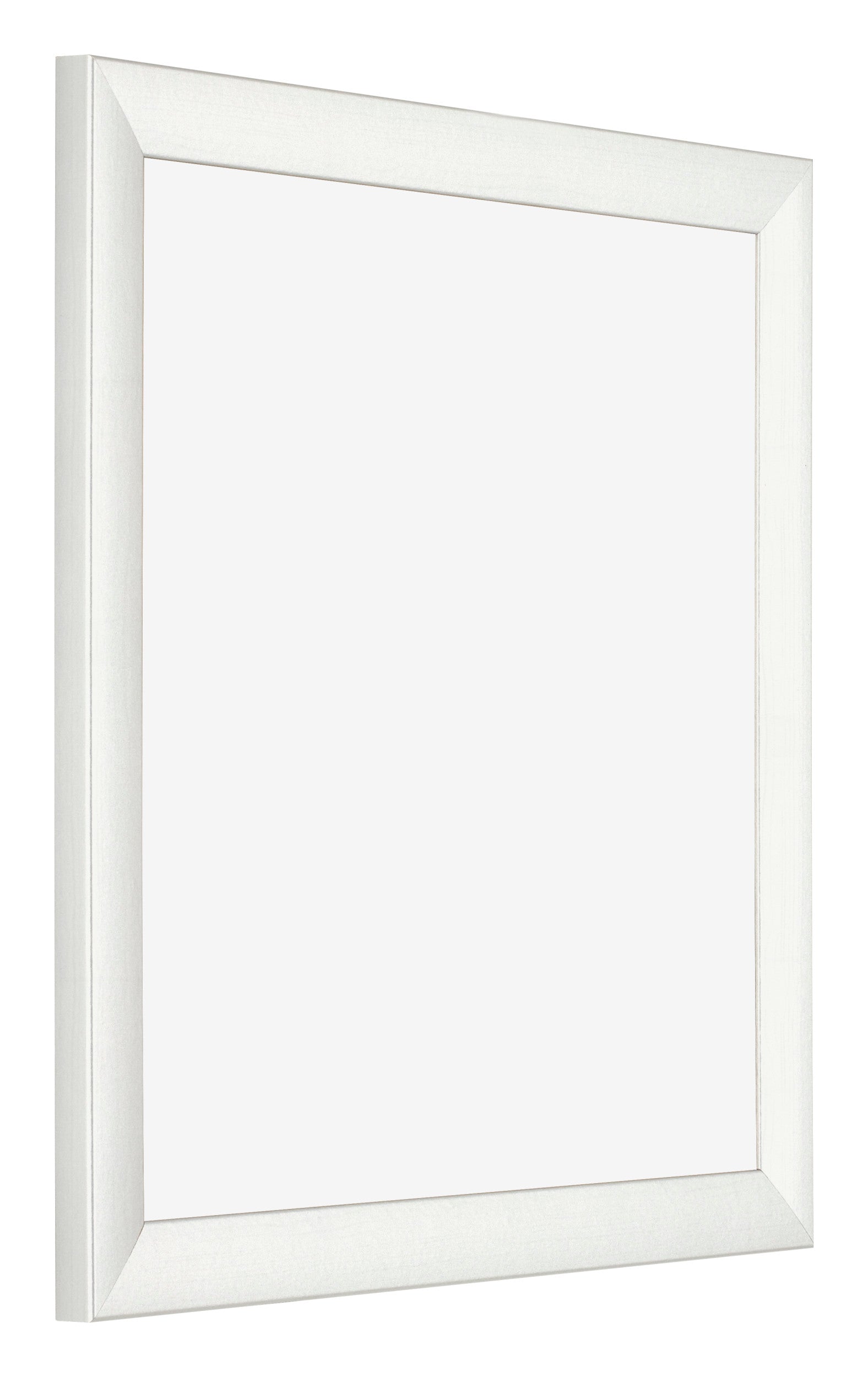 Photo Frame 20x20cm White Vintage MDF Pisa Front Oblique | Yourdecoration.com