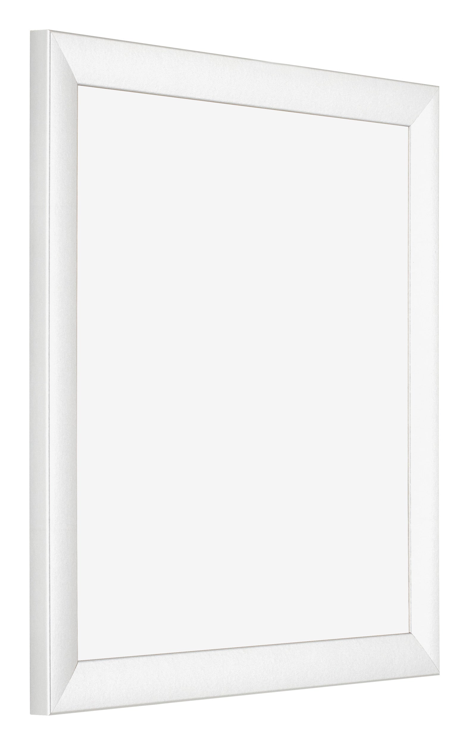 Photo Frame 20x20cm White Vintage MDF Pisa Front Oblique | Yourdecoration.com