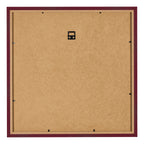 Photo Frame 20x20cm Wine Red Swept MDF Bologna Back | Yourdecoration.com