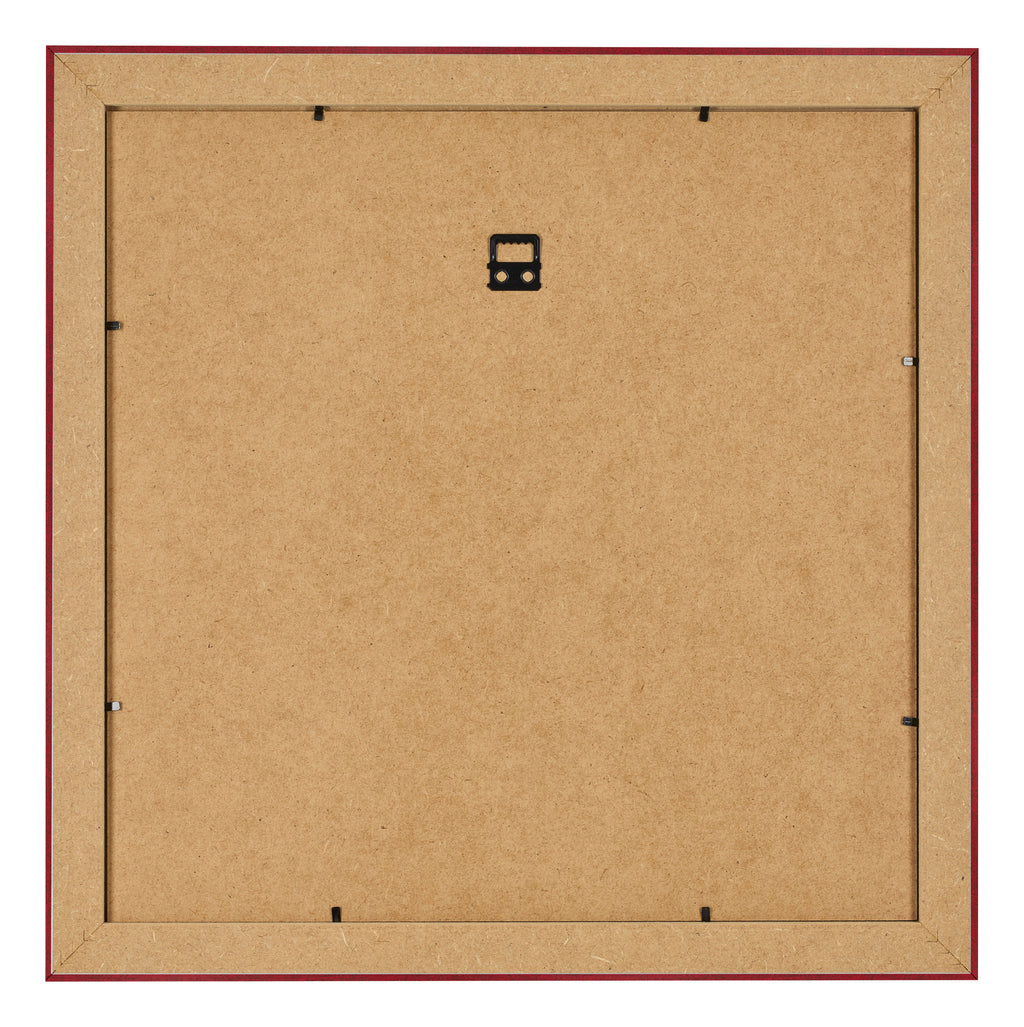 Photo Frame 20x20cm Wine Red Swept MDF Pisa Back | Yourdecoration.com