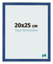 Photo Frame 20x25 cm Dark Blue MDF Bologna Front Size | Yourdecoration.com