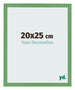 Photo Frame 20x25 cm Green MDF Bologna Front Size | Yourdecoration.com