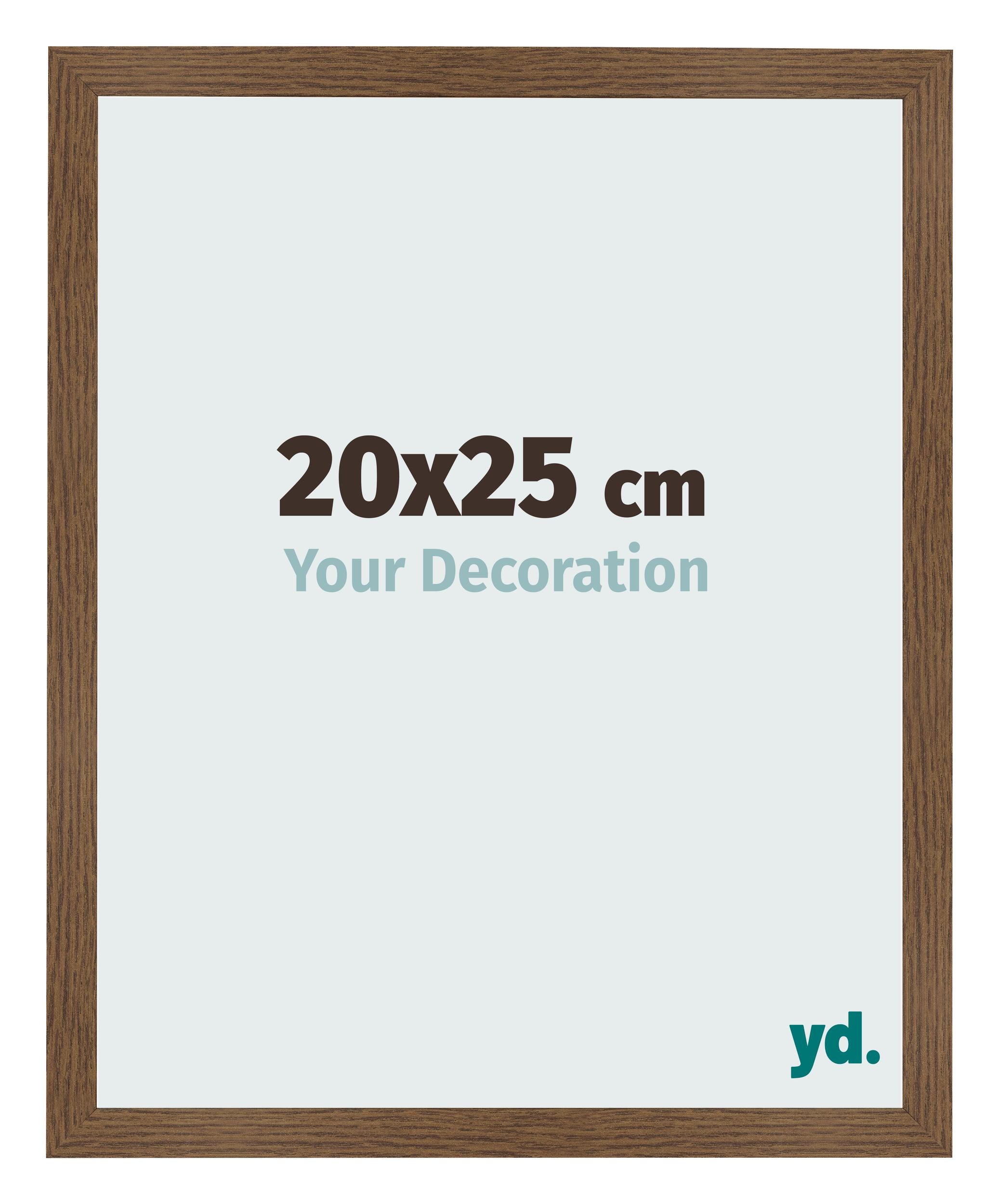 Photo Frame 20x25 cm Oak Rustic MDF Bologna Front Size | Yourdecoration.com