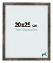 Photo Frame 20x25 cm Oxidized Metal MDF Bologna Front Size | Yourdecoration.com