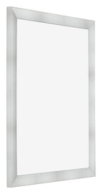 Photo Frame 20x25cm Aluminum Brushed MDF Pisa Front Oblique | Yourdecoration.com