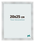 Photo Frame 20x25cm Aluminum Brushed MDF Pisa Front Size | Yourdecoration.com