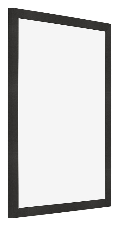 Photo Frame 20x25cm Black Matte MDF Bologna Front Oblique | Yourdecoration.com