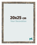 Photo Frame 20x25cm Blue Gold Melange MDF Bologna Front Size | Yourdecoration.com