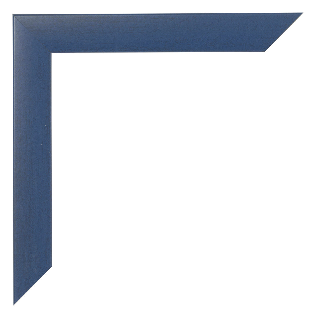 Photo Frame 20x25cm Dark Blue Swept MDF Pisa Detail Corner | Yourdecoration.com