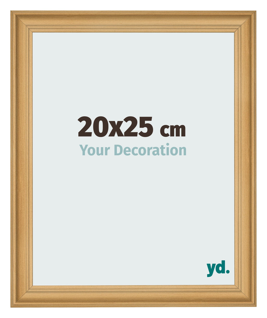 Photo Frame 20x25cm Pine Woodgrain MDF Lazio Front Size | Yourdecoration.com