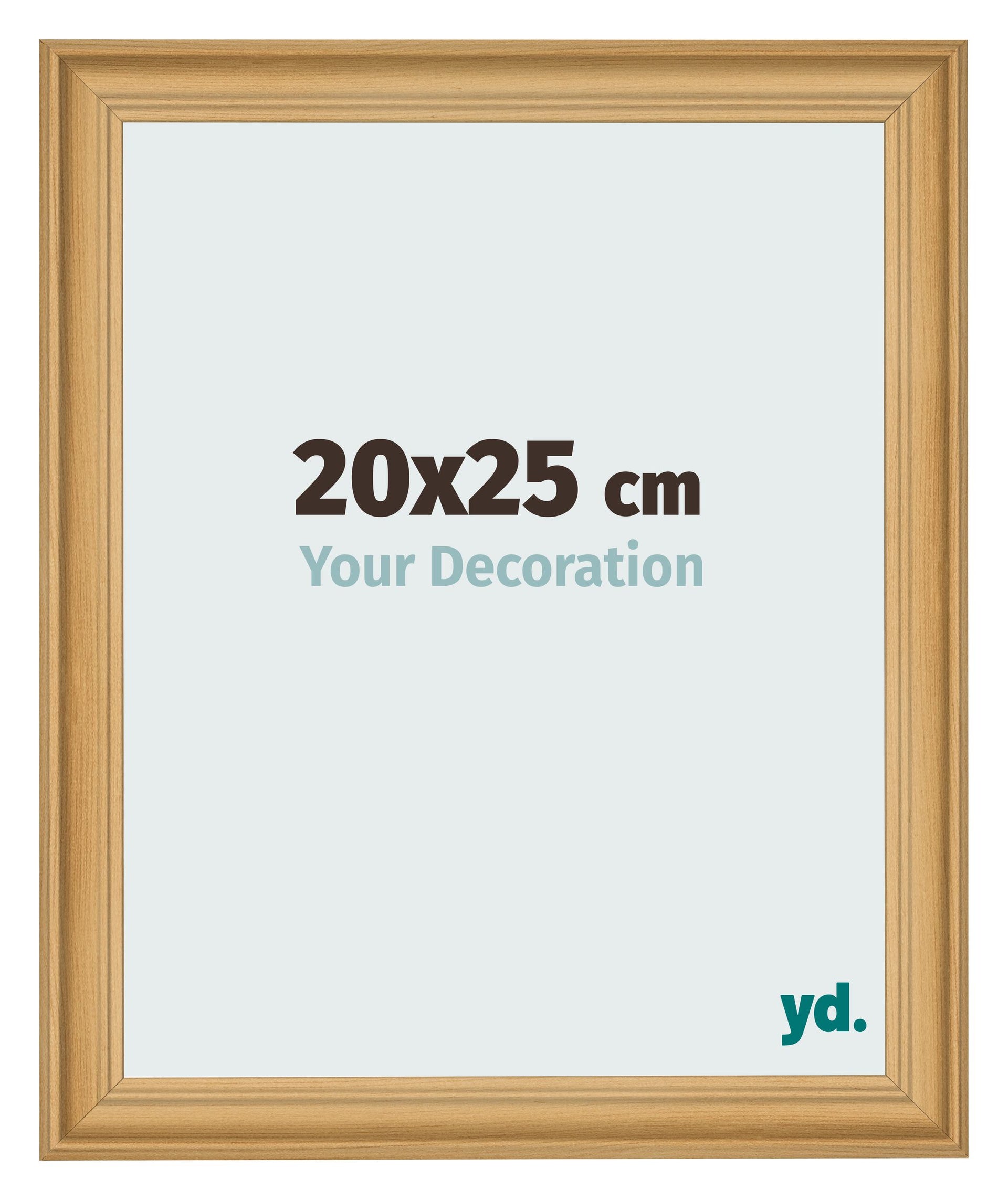 Photo Frame 20x25cm Pine Woodgrain MDF Lazio Front Size | Yourdecoration.com