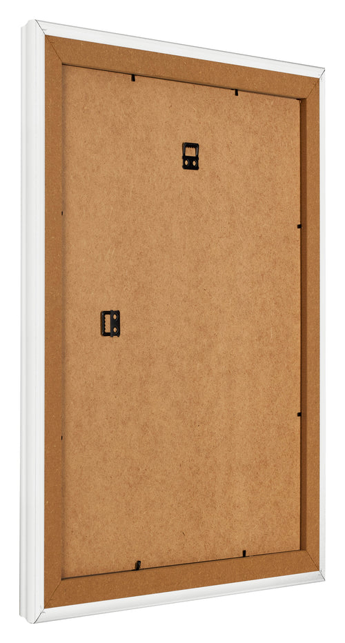 Photo Frame 20x25cm White Swept MDF Lazio Back Oblique | Yourdecoration.com