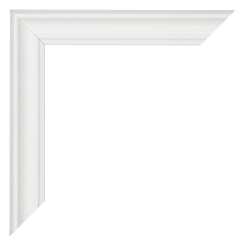 Photo Frame 20x25cm White Swept MDF Lazio Detail Corner | Yourdecoration.com