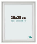 Photo Frame 20x25cm White Swept MDF Lazio Front Size | Yourdecoration.com
