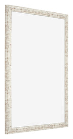 Photo Frame 20x25cm White Vintage MDF Bologna Front Oblique | Yourdecoration.com