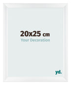Photo Frame 20x25cm White Vintage MDF Pisa Front Size | Yourdecoration.com