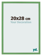 Photo Frame 20x28 cm Green MDF Bologna Front Size | Yourdecoration.com