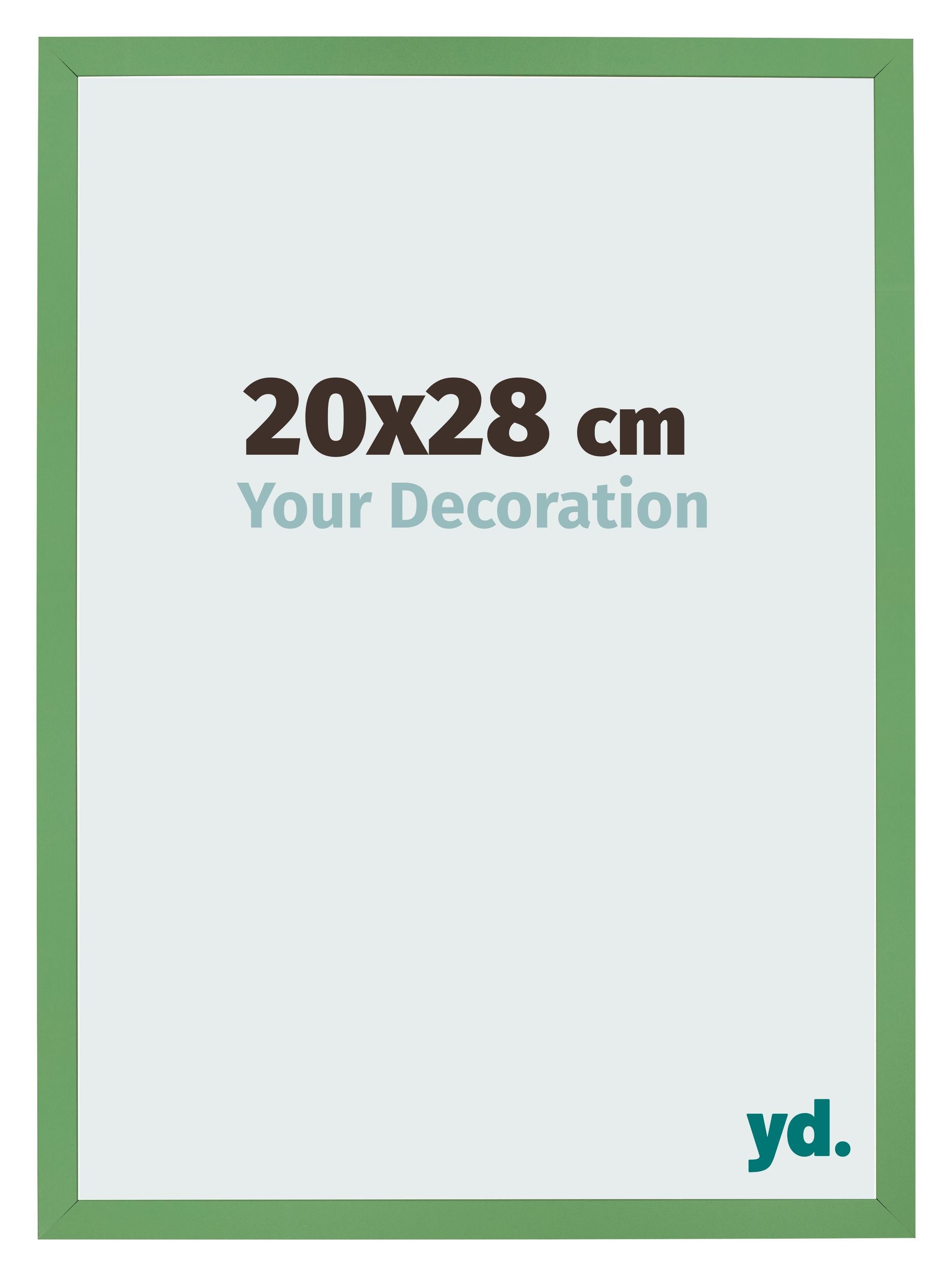 Photo Frame 20x28 cm Green MDF Bologna Front Size | Yourdecoration.com