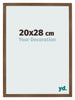 Photo Frame 20x28 cm Oak Rustic MDF Bologna Front Size | Yourdecoration.com