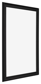 Photo Frame 20x28cm Black Woodgrain MDF Lazio Front Oblique | Yourdecoration.com