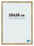 Photo Frame 20x28cm Gold Antique MDF Bologna Front Size | Yourdecoration.com