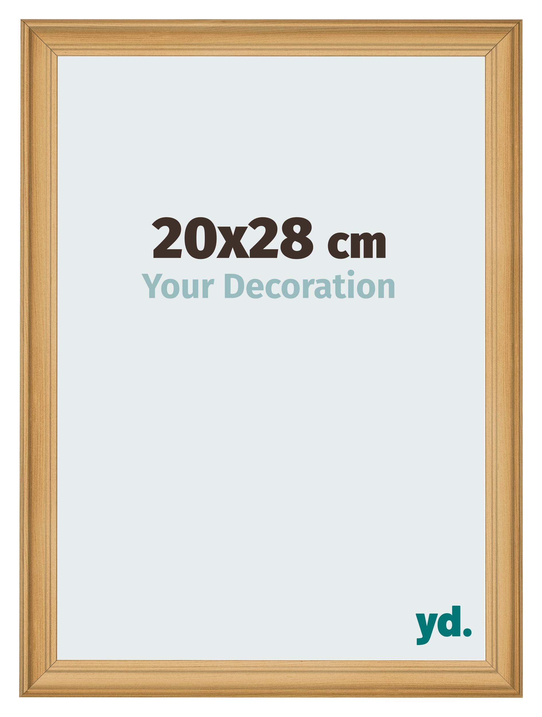 Photo Frame 20x28cm Pine Woodgrain MDF Lazio Front Size | Yourdecoration.com