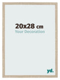 Photo Frame 20x28cm Sonoma Oak MDF Bologna Front Size | Yourdecoration.com