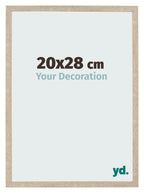 Photo Frame 20x28cm Sonoma Oak MDF Bologna Front Size | Yourdecoration.com