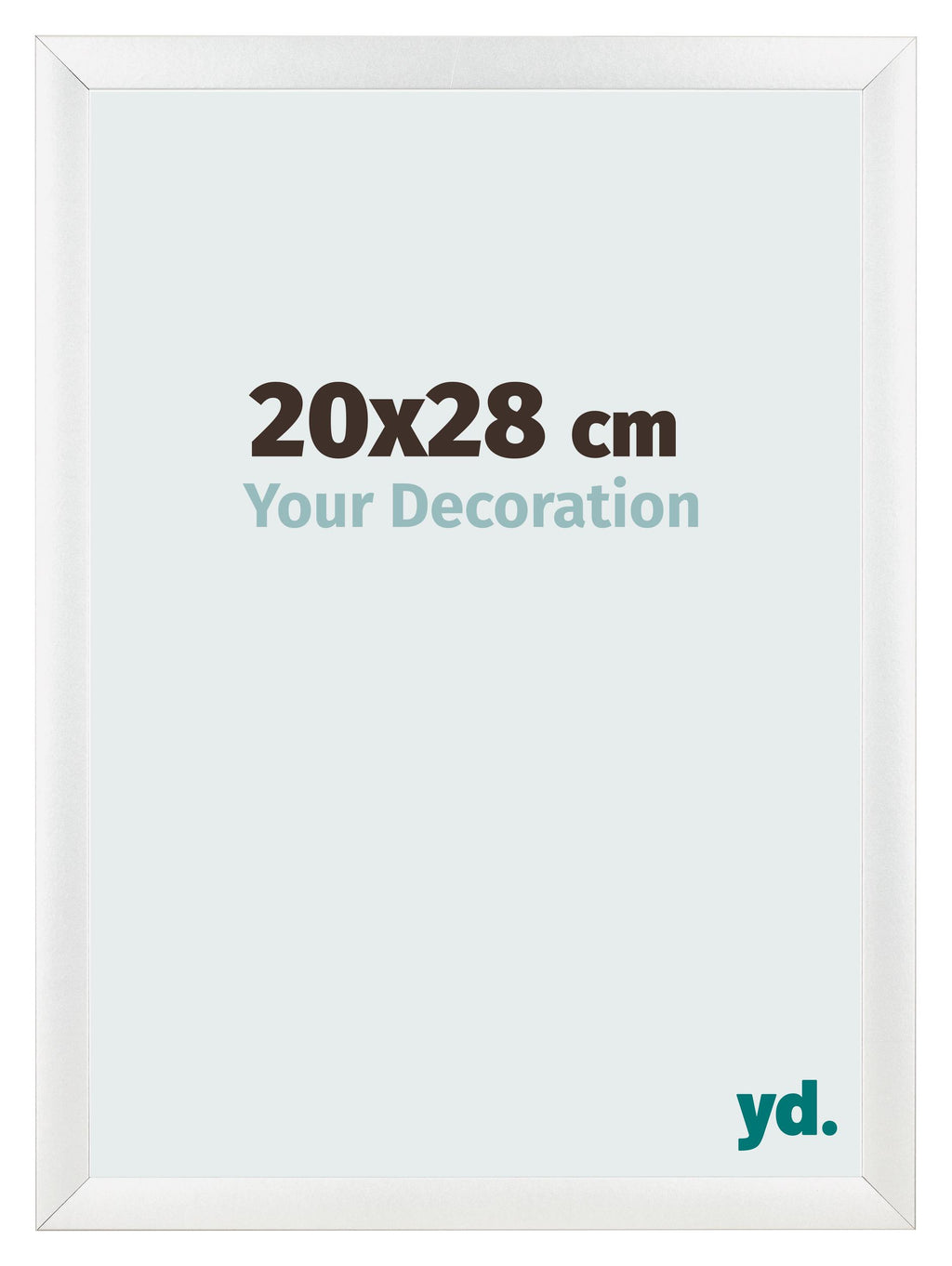 Photo Frame 20x28cm White Vintage MDF Pisa Front Size | Yourdecoration.com