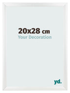 Photo Frame 20x28cm White Vintage MDF Pisa Front Size | Yourdecoration.com