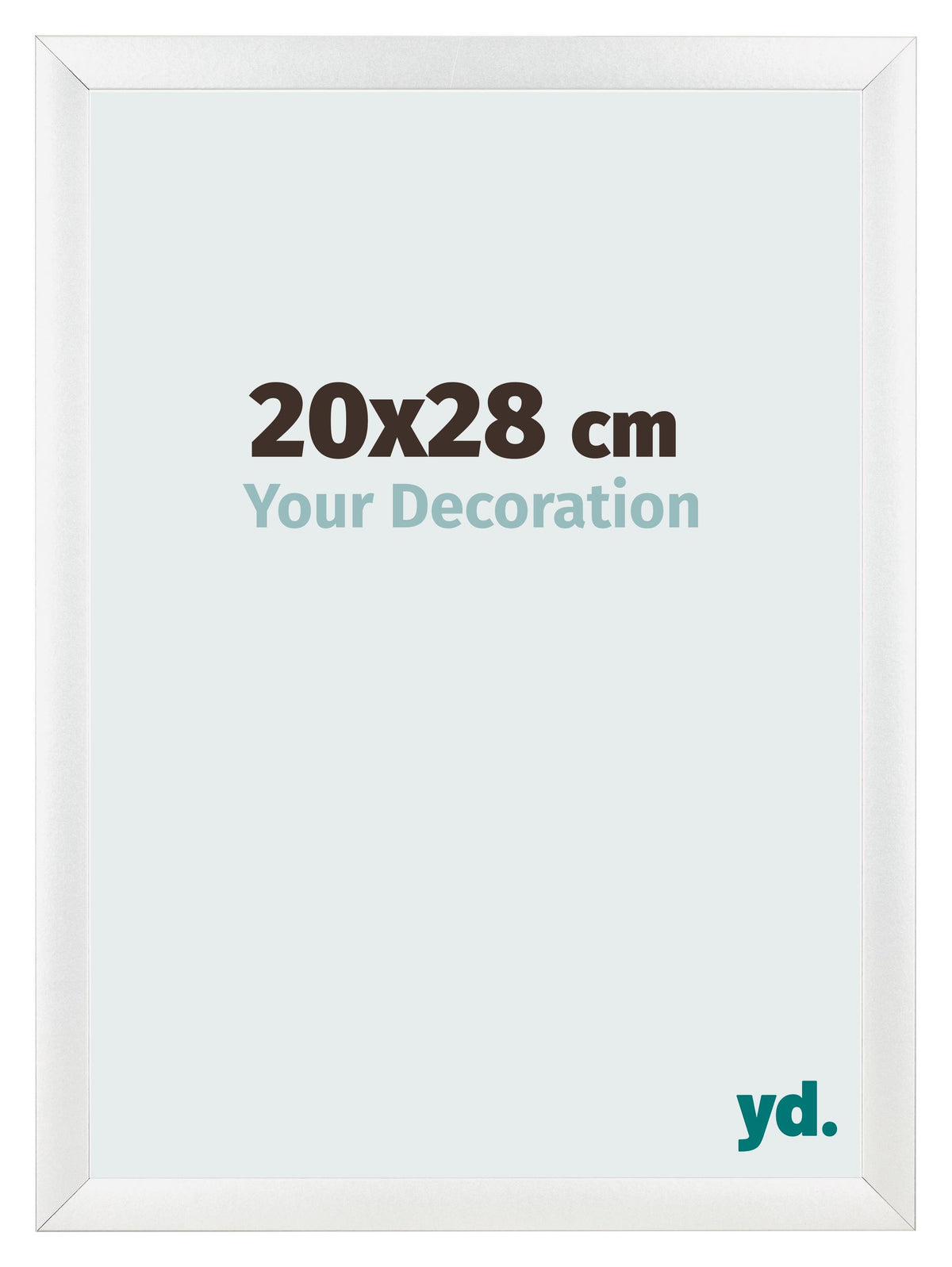 Photo Frame 20x28cm White Vintage MDF Pisa Front Size | Yourdecoration.com