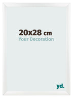 Photo Frame 20x28cm White Vintage MDF Pisa Front Size | Yourdecoration.com