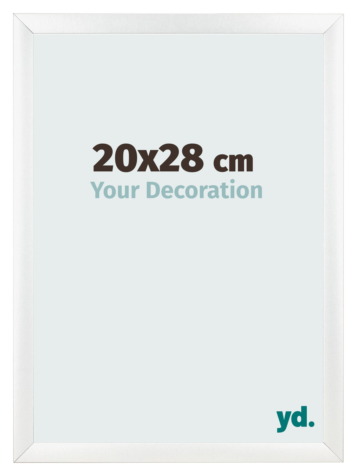 Photo Frame 20x28cm White Vintage MDF Pisa Front Size | Yourdecoration.com