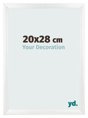 Photo Frame 20x28cm White Vintage MDF Pisa Front Size | Yourdecoration.com