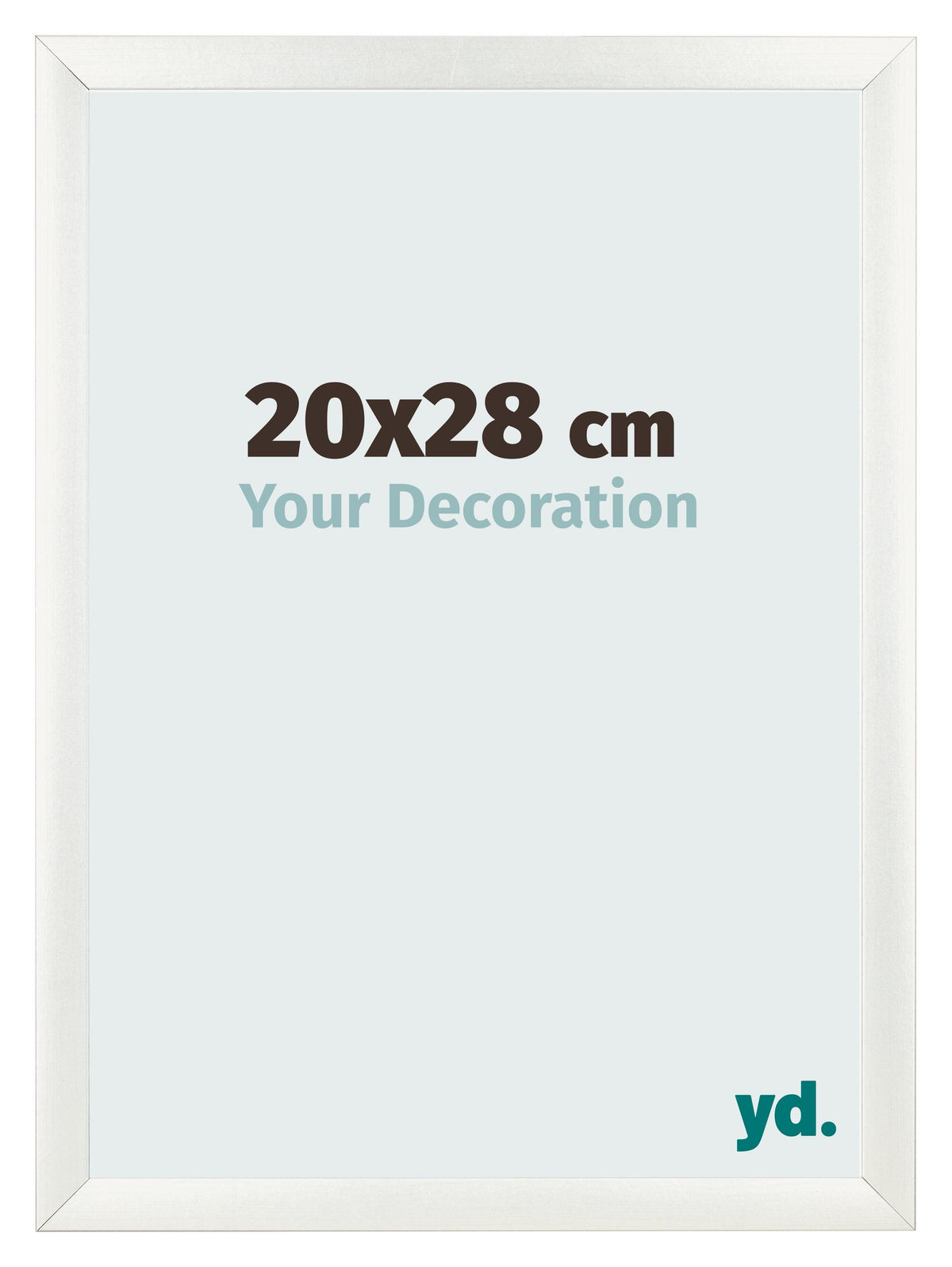 Photo Frame 20x28cm White Vintage MDF Pisa Front Size | Yourdecoration.com