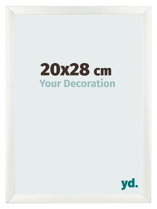 Photo Frame 20x28cm White Vintage MDF Pisa Front Size | Yourdecoration.com