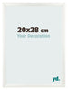 Photo Frame 20x28cm White Vintage MDF Pisa Front Size | Yourdecoration.com