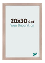 Photo Frame 20x30 cm Dusty Pink MDF Bologna Front Size | Yourdecoration.com