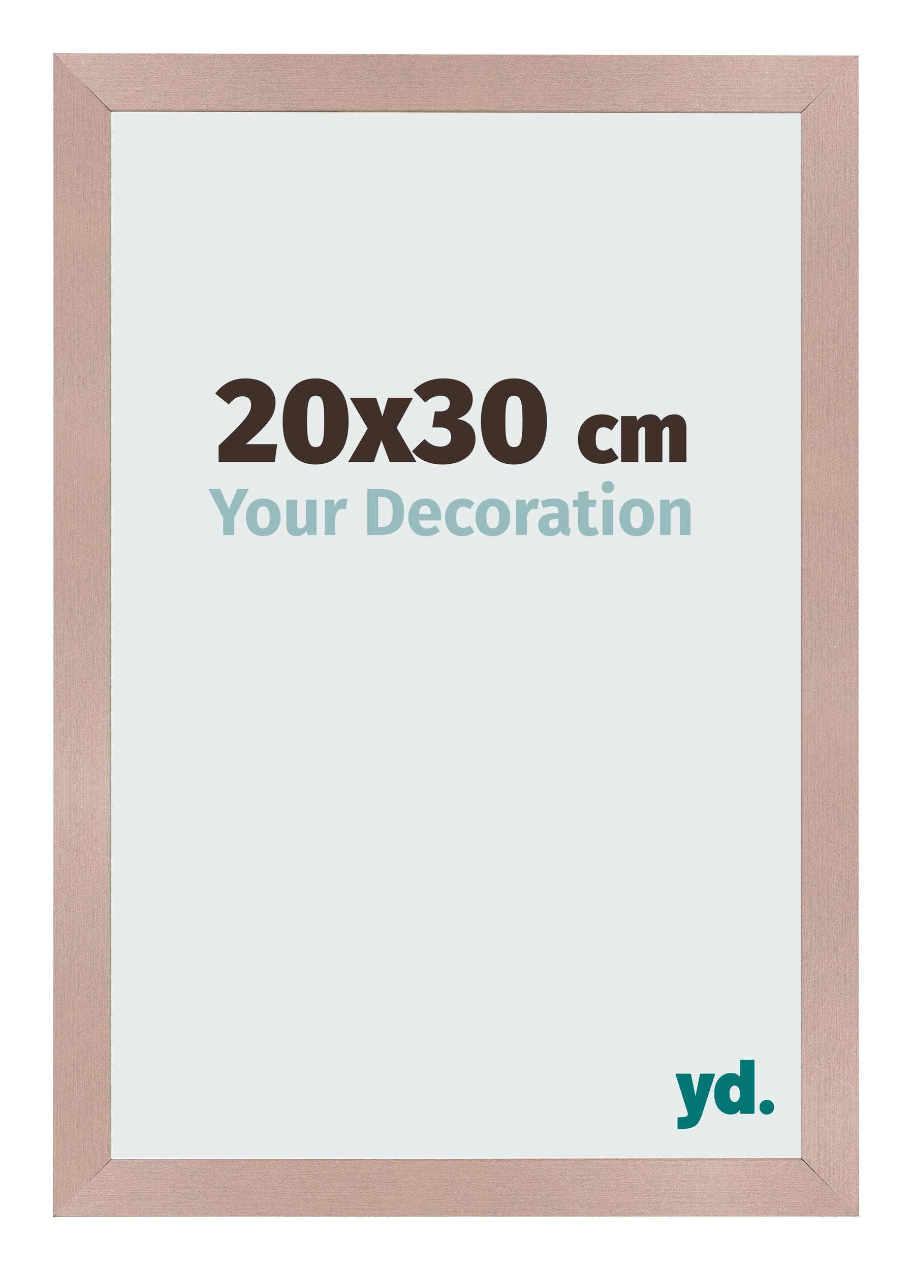 Photo Frame 20x30 cm Dusty Pink MDF Bologna Front Size | Yourdecoration.com