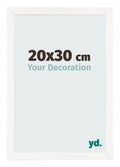 Photo Frame 20x30 cm White High Gloss MDF Bologna Front Size | Yourdecoration.com