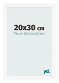 Photo Frame 20x30 cm White Matte MDF Bologna Front Size | Yourdecoration.com