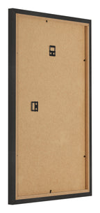 Photo Frame 20x30cm Black Matte MDF Bologna Back Oblique | Yourdecoration.com