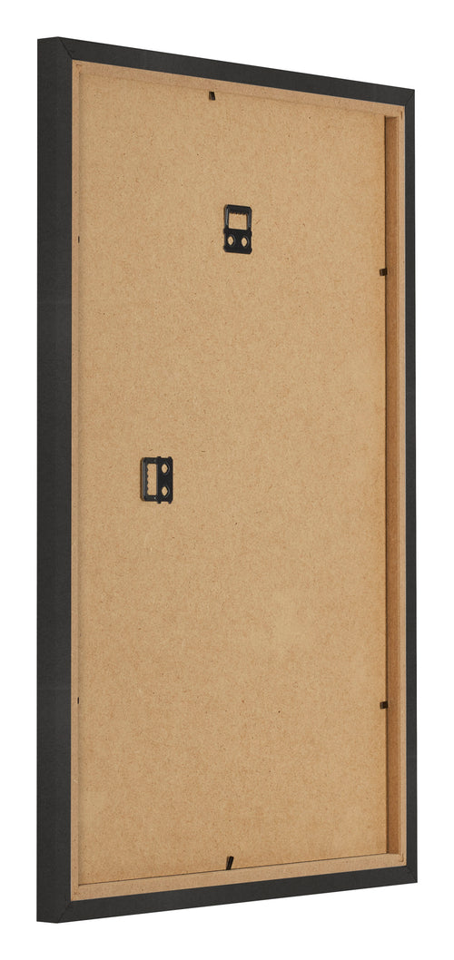 Photo Frame 20x30cm Black Matte MDF Bologna Back Oblique | Yourdecoration.com