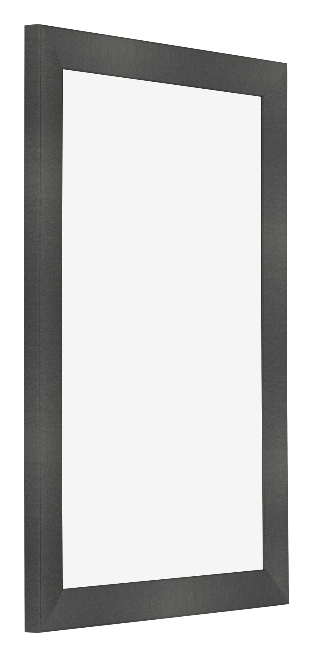 Photo Frame 20x30cm Black Silver Polished MDF Pisa Front Oblique | Yourdecoration.com