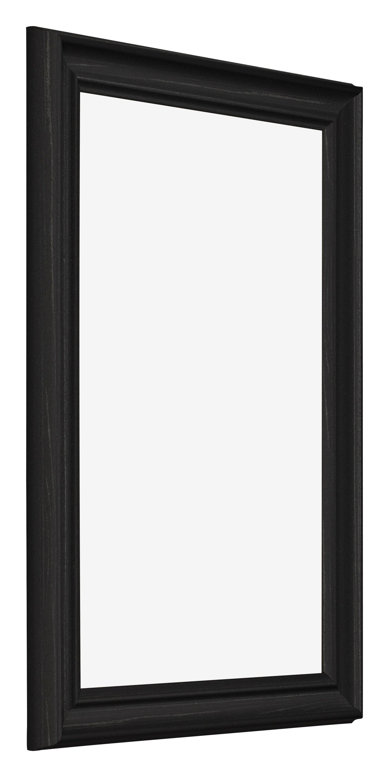 Photo Frame 20x30cm Black Woodgrain MDF Lazio Front Oblique | Yourdecoration.com