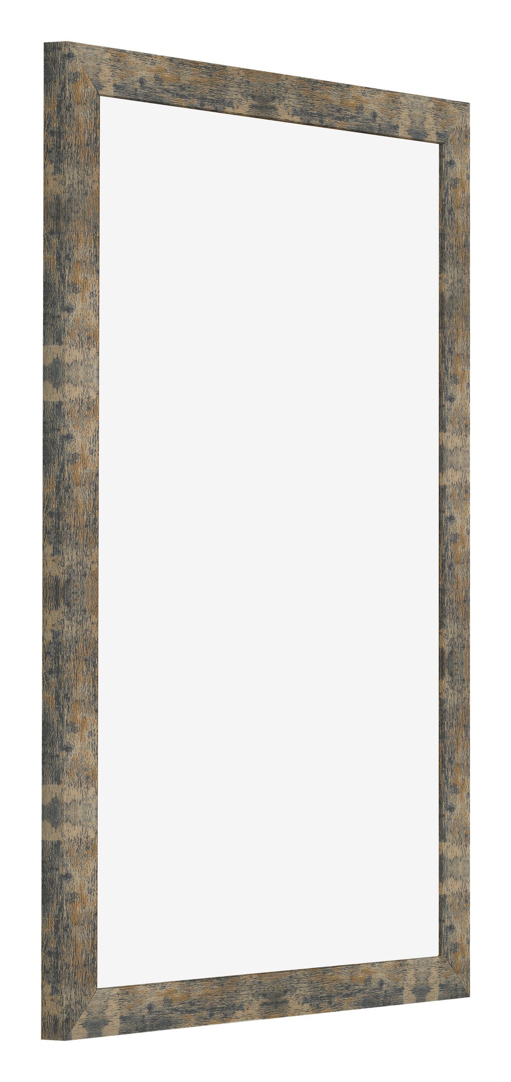 Photo Frame 20x30cm Blue Gold Melange MDF Bologna Front Oblique | Yourdecoration.com
