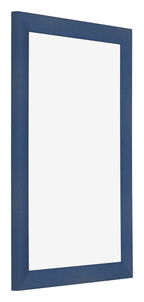 Photo Frame 20x30cm Dark Blue Swept MDF Pisa Front Oblique | Yourdecoration.com