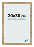 Photo Frame 20x30cm Gold Antique MDF Bologna Front Size | Yourdecoration.com