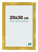 Photo Frame 20x30cm Gold Vintage MDF Pisa Front Size | Yourdecoration.com